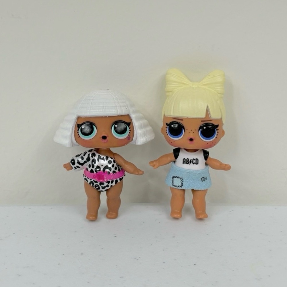 LOL Surprise Series 1 Big Sister Diva And Babysitter Beach Party ABCD Doll Lot